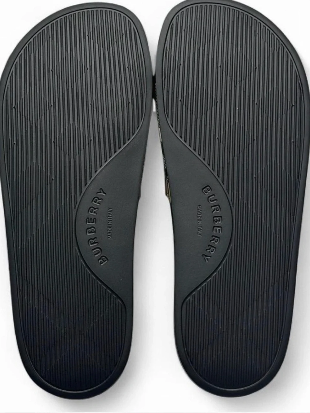 NWT🆕$425 Burberry Furley Vintage Check Slides EUr39 - Picture 5 of 5